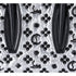 Christian Louboutin Paloma S Mini Handbag Black Silver Red Leather Nylon Christian Louboutin Handbags